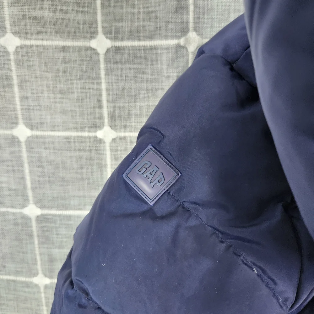 Gap Navy Blue Kids Puffer Jacket